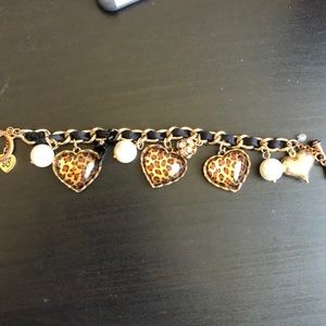 Betsy Johnson Large Charm Bracelet